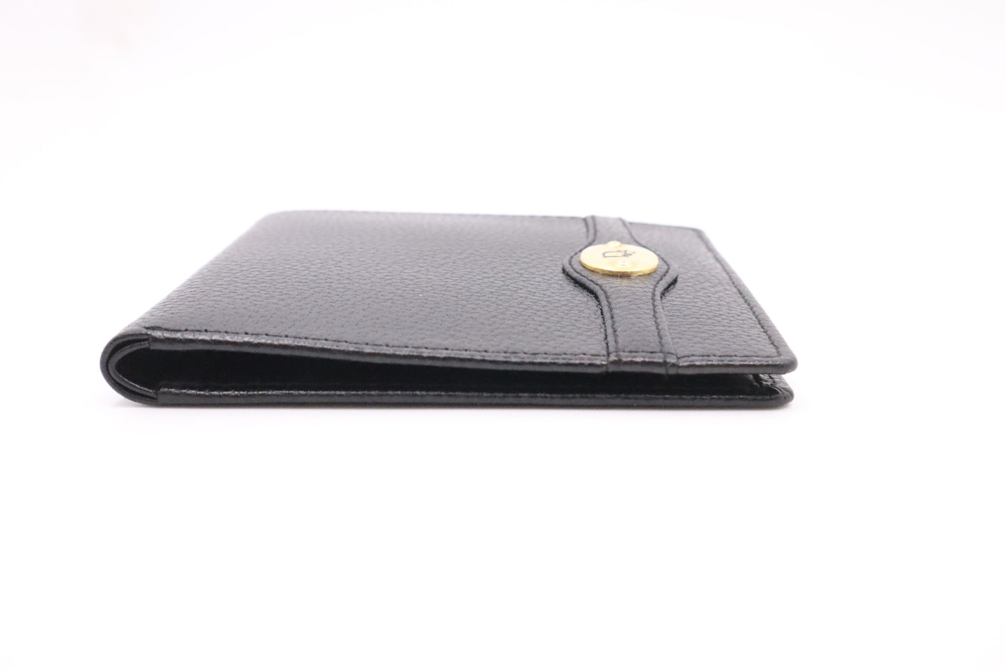 Dior Bifold Wallet in Black Leather