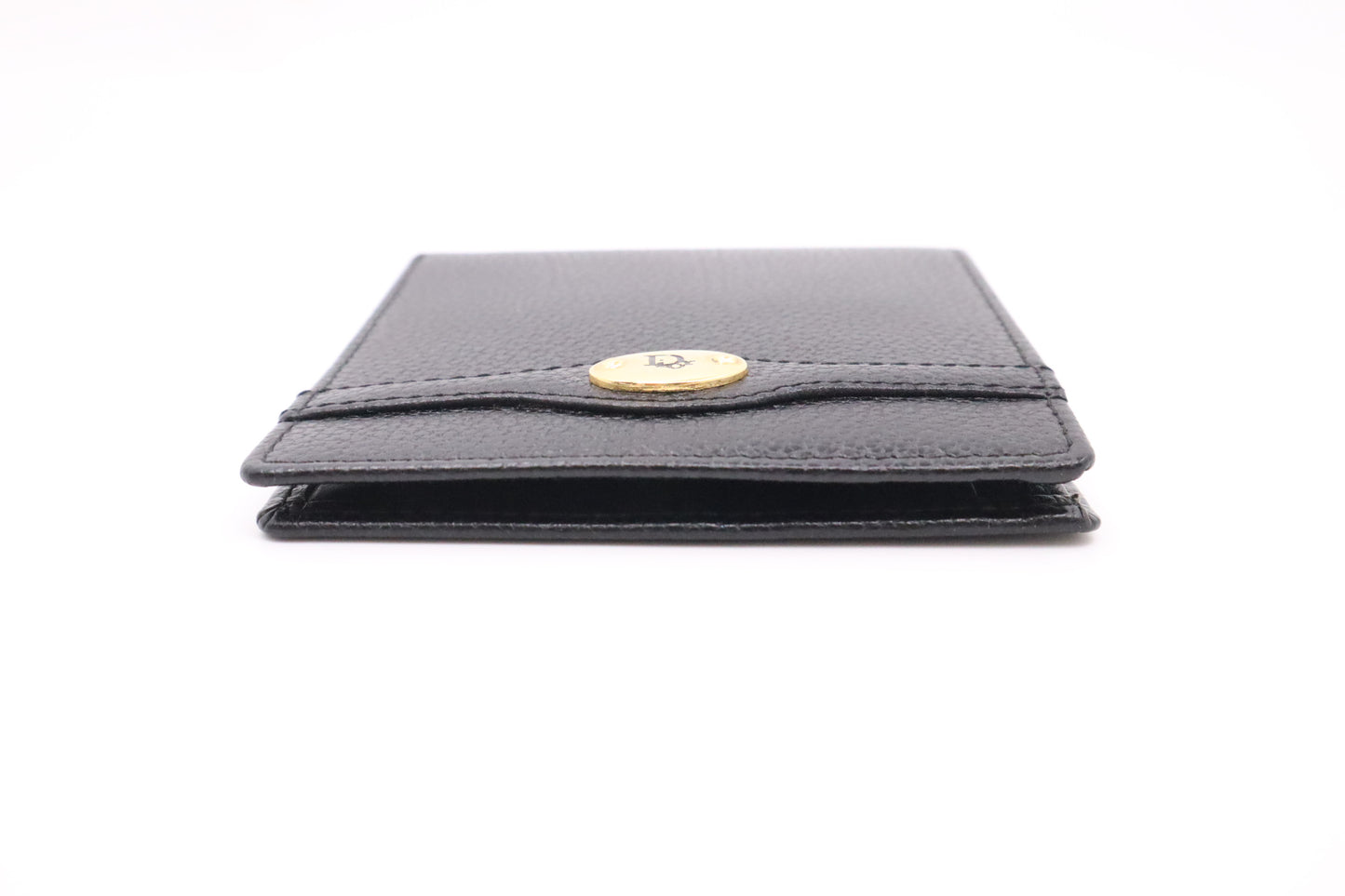 Dior Bifold Wallet in Black Leather