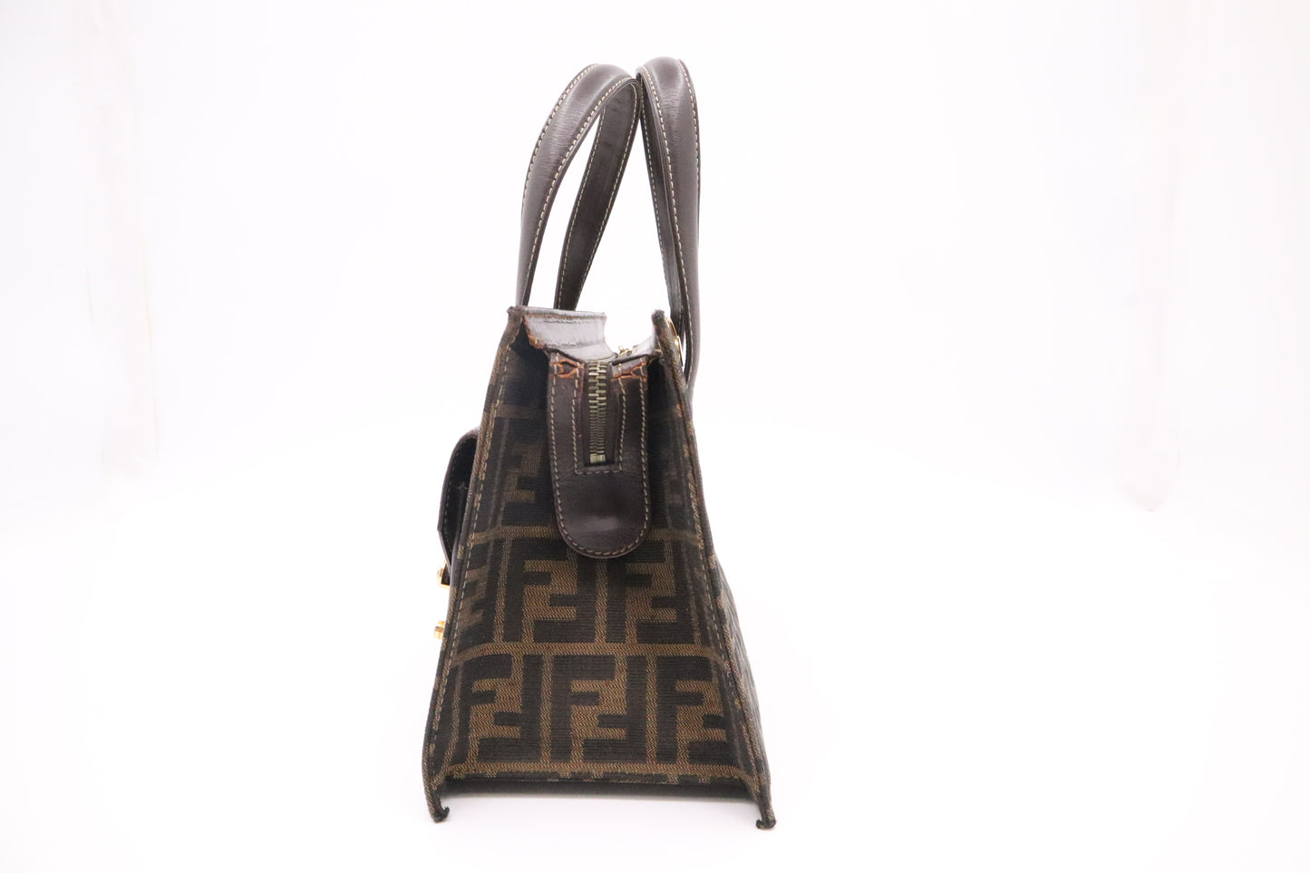 Fendi Handbag in Zucca Canvas