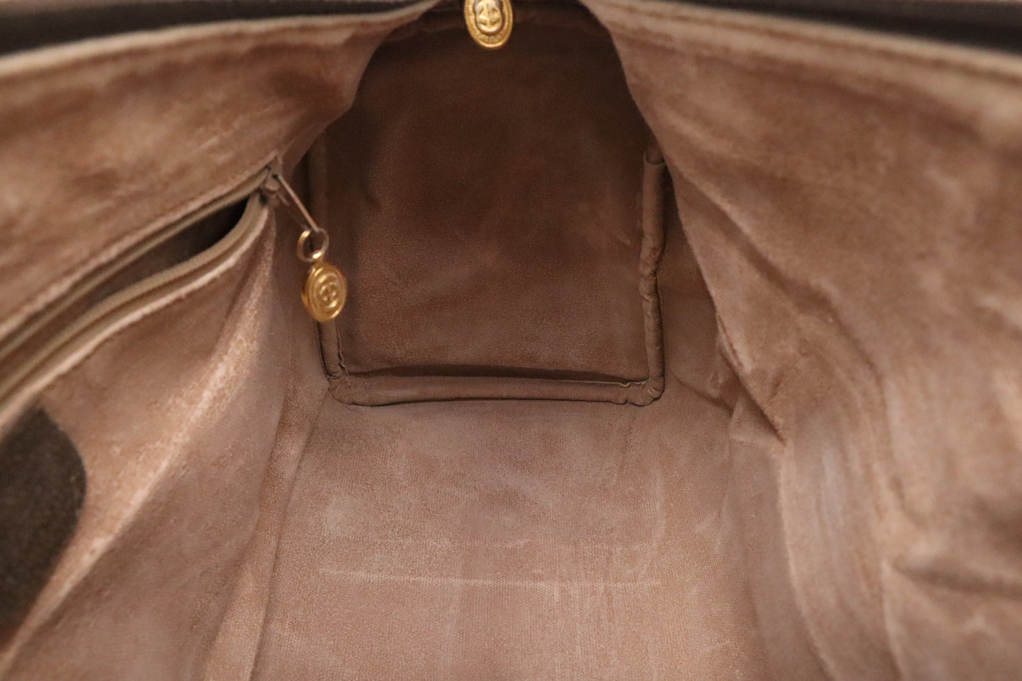Gucci Boston Bag in GG Sherry Canvas