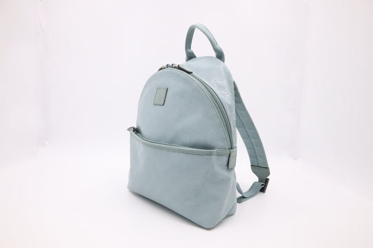 Gucci Backpack in Light Blue Coated Canvas