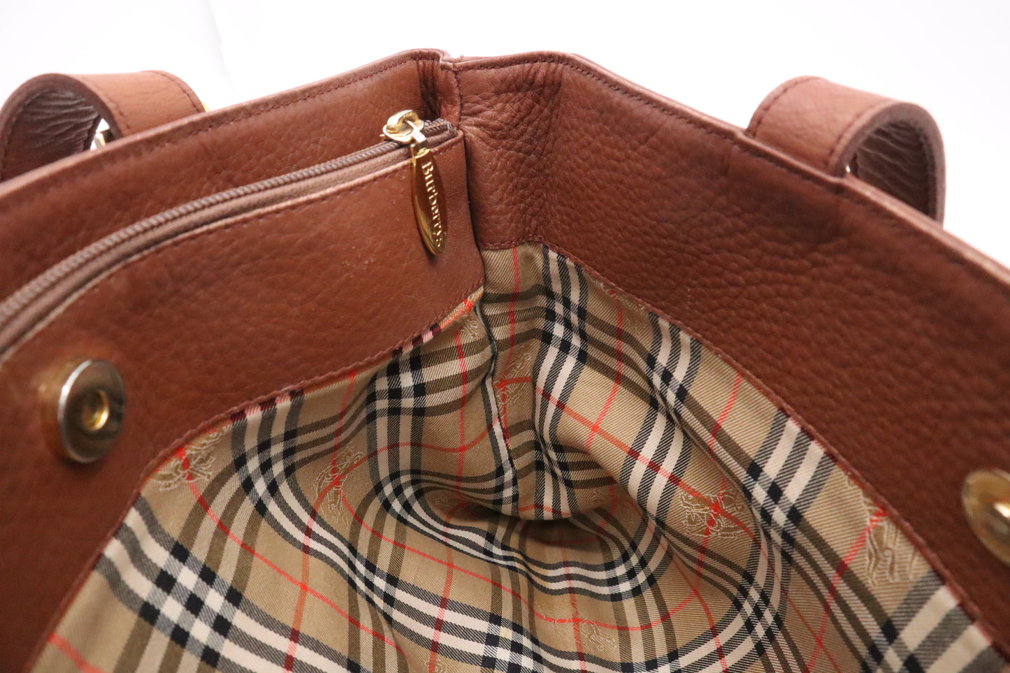 Burberry Handbag in Brown Leather