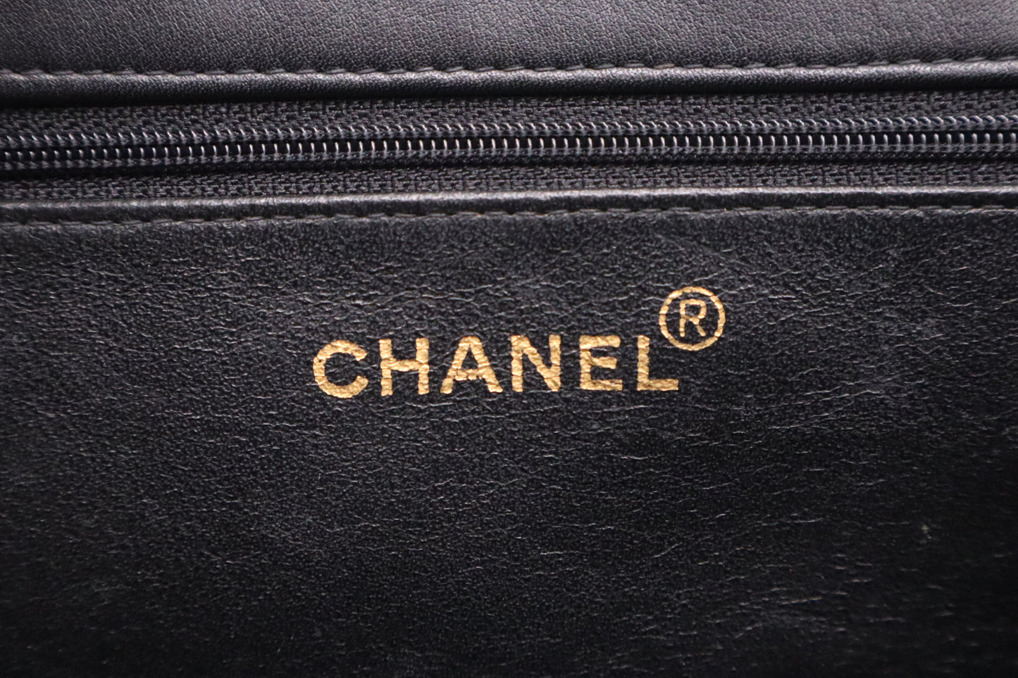 Chanel Large Tote in Black Leather