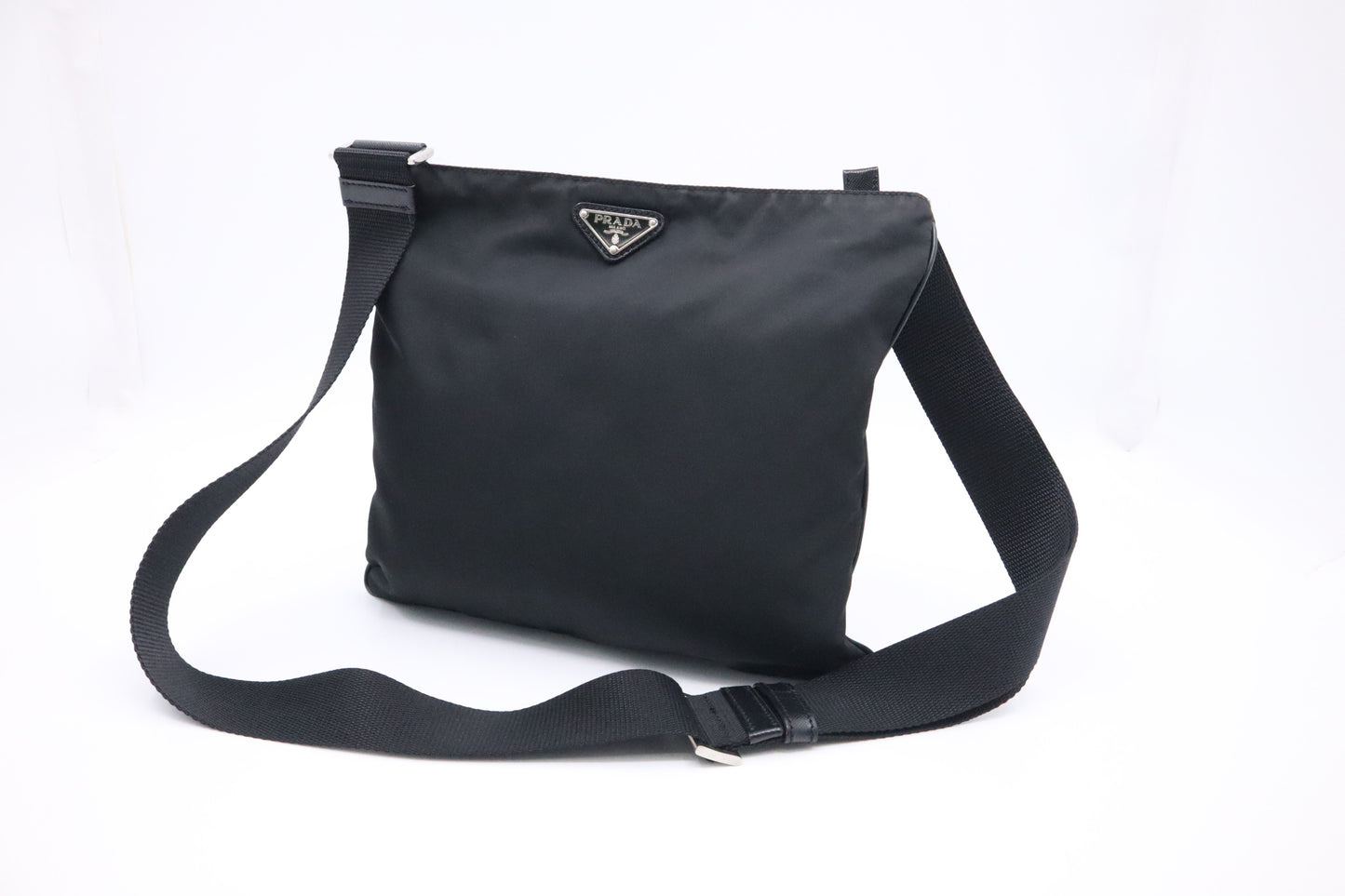 Prada Crossbody in Black Nylon