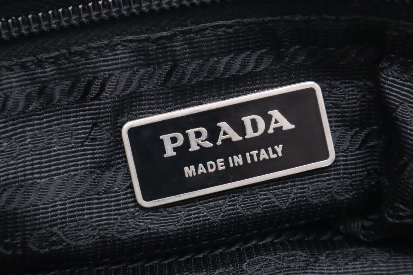 Prada Crossbody in Black Nylon