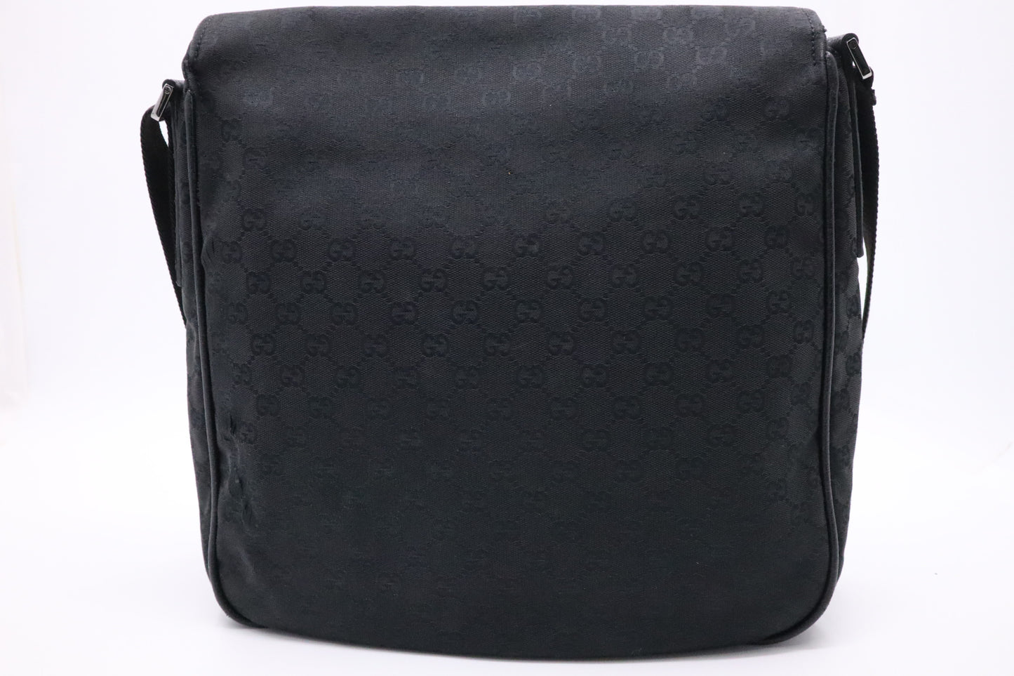 Gucci Messenger Bag in Black GG Canvas