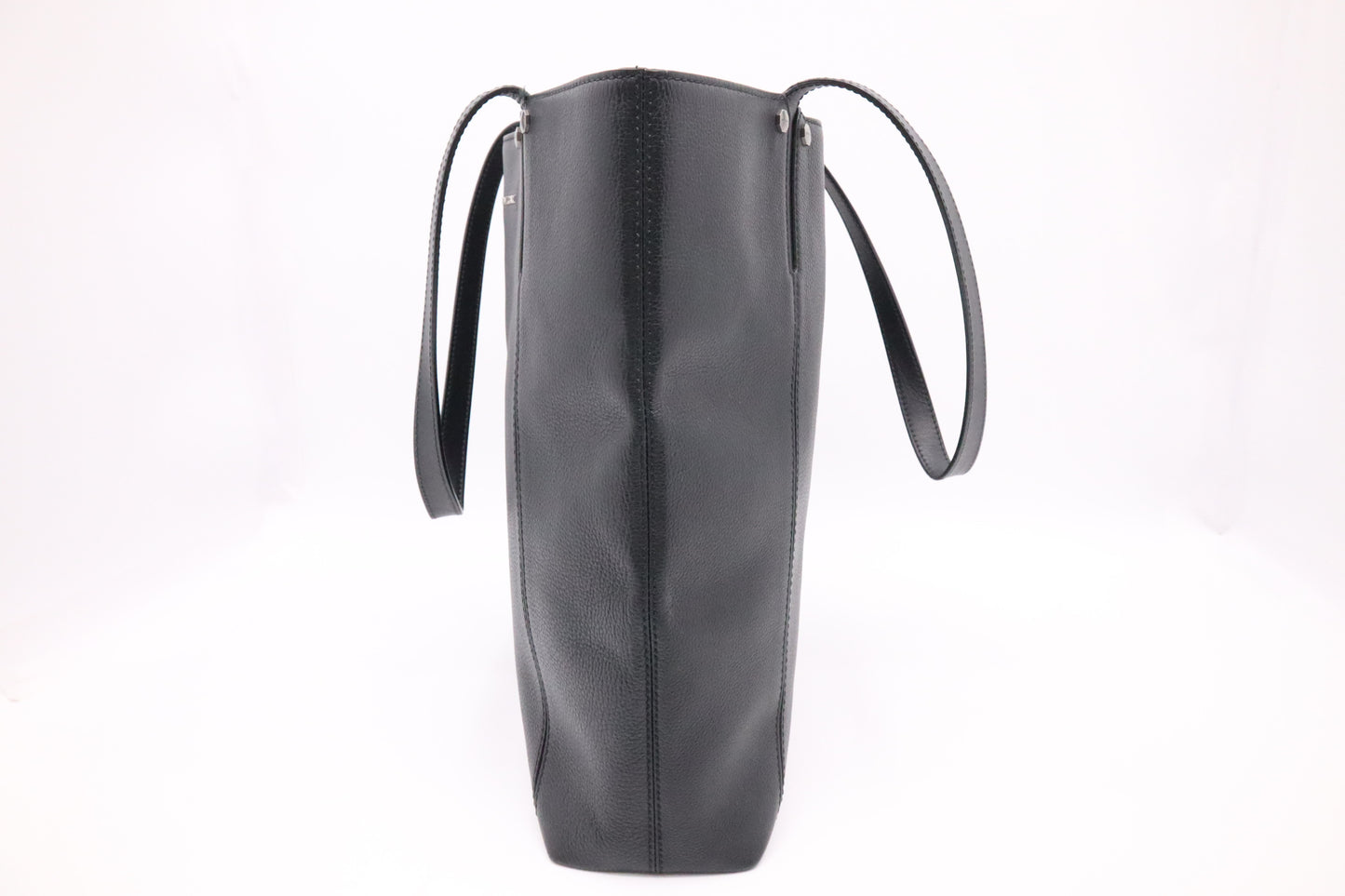 Bvlgari Tote Bag in Black Leather