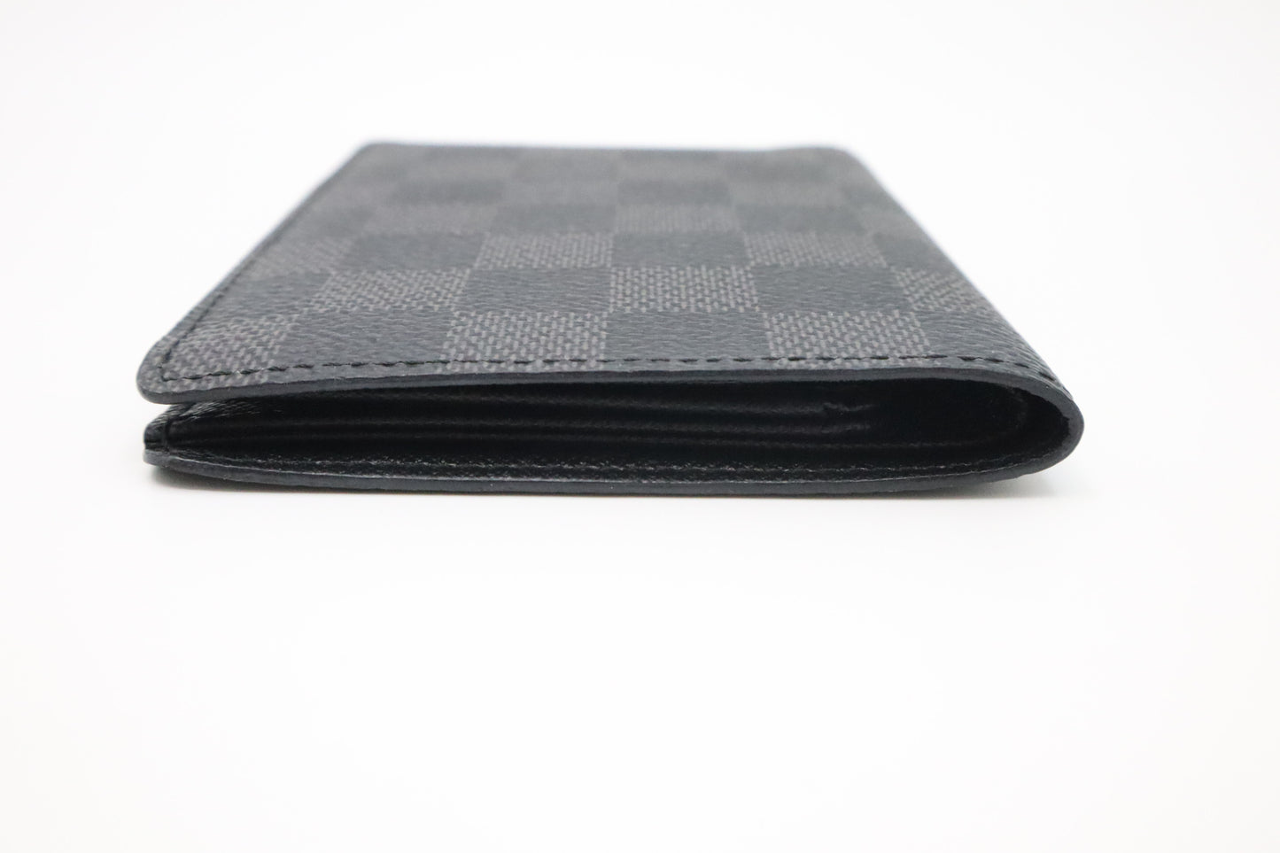 Louis Vuitton Bifold Compact Wallet in Damier Graphite Canvas