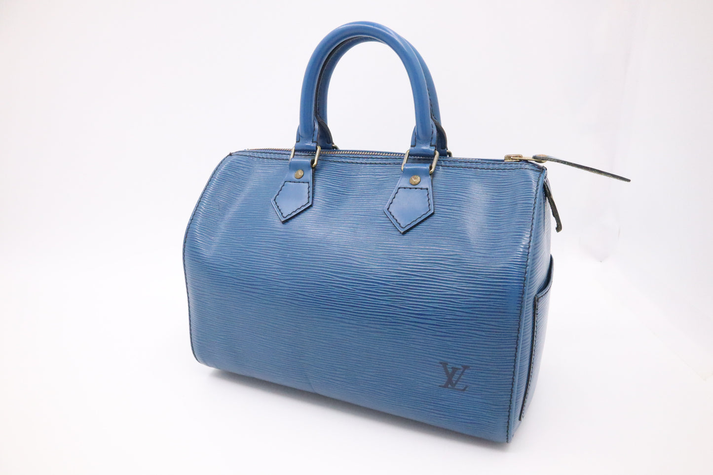 Louis Vuitton Speedy 25 in Toledo Blue Epi Leather