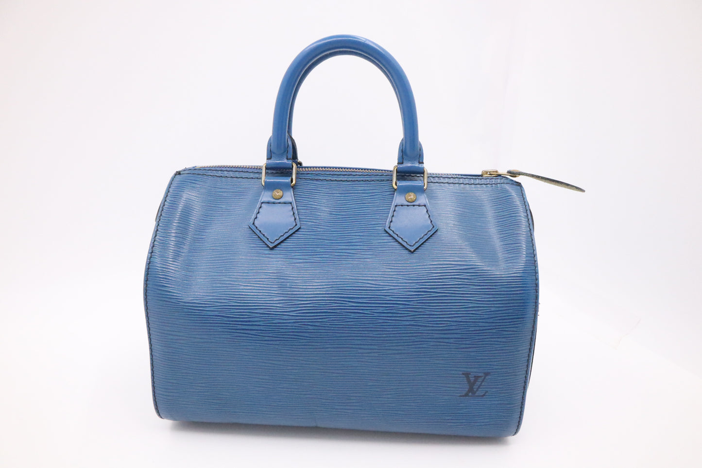 Louis Vuitton Speedy 25 in Toledo Blue Epi Leather