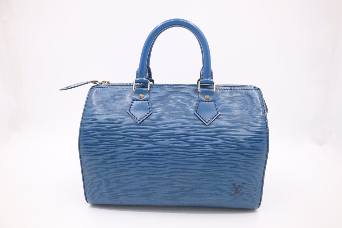 Louis Vuitton Speedy 25 in Toledo Blue Epi Leather