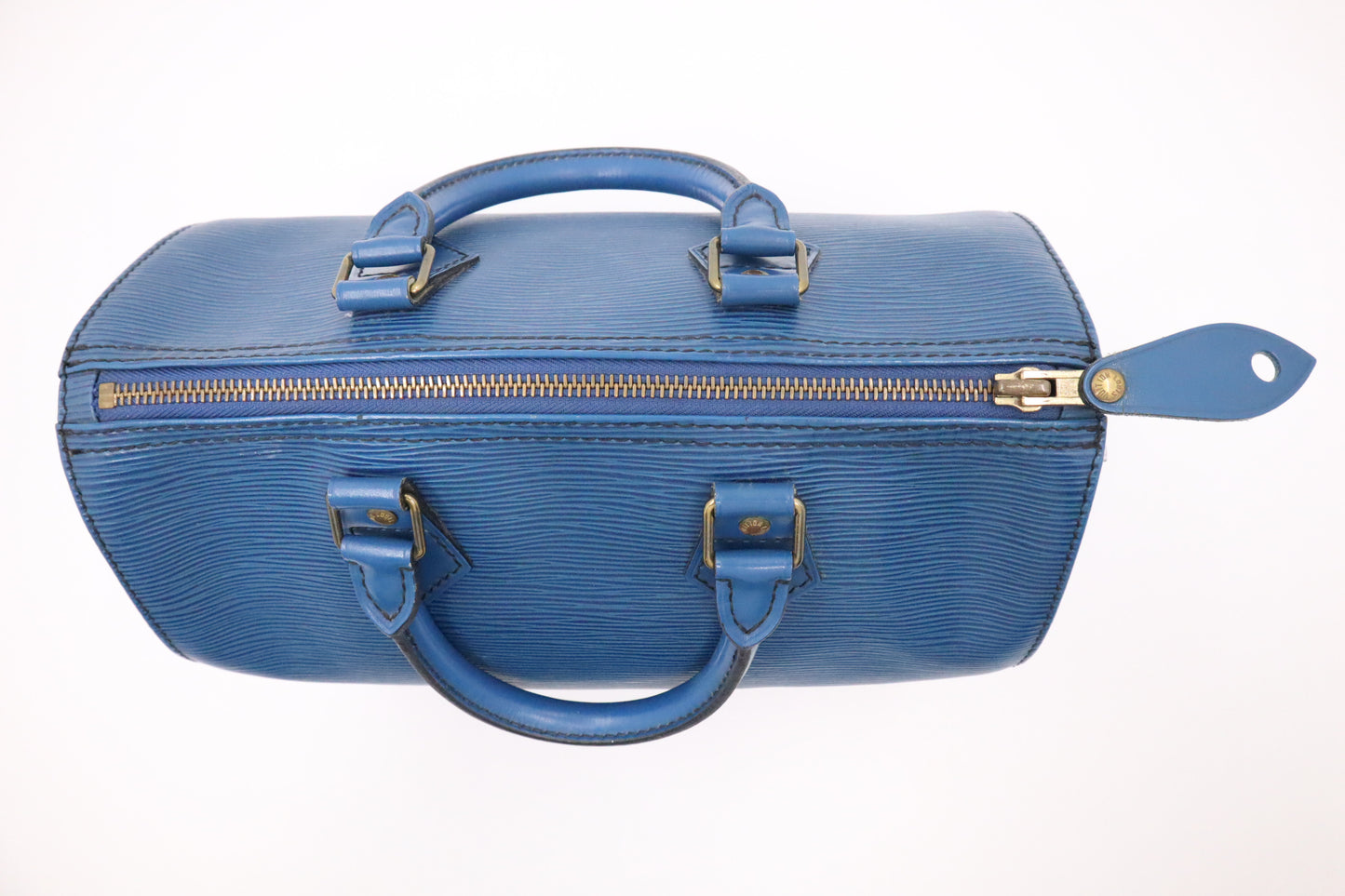 Louis Vuitton Speedy 25 in Toledo Blue Epi Leather