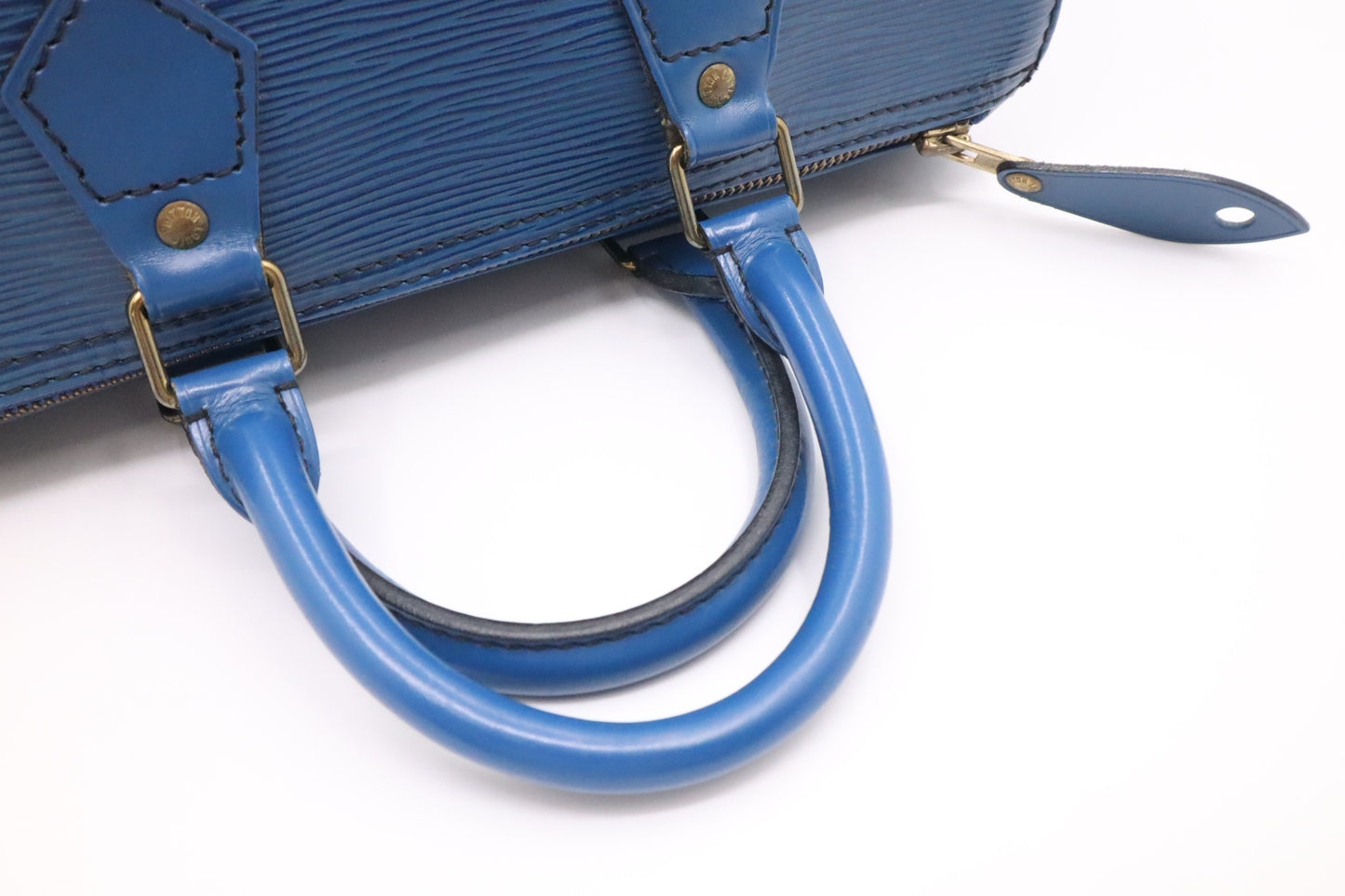 Louis Vuitton Speedy 25 in Toledo Blue Epi Leather