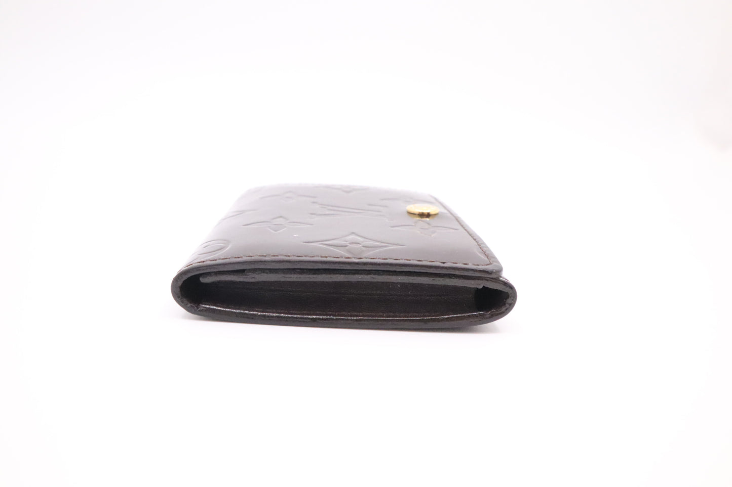 Louis Vuitton Coin Case in Amarante Vernis Leather