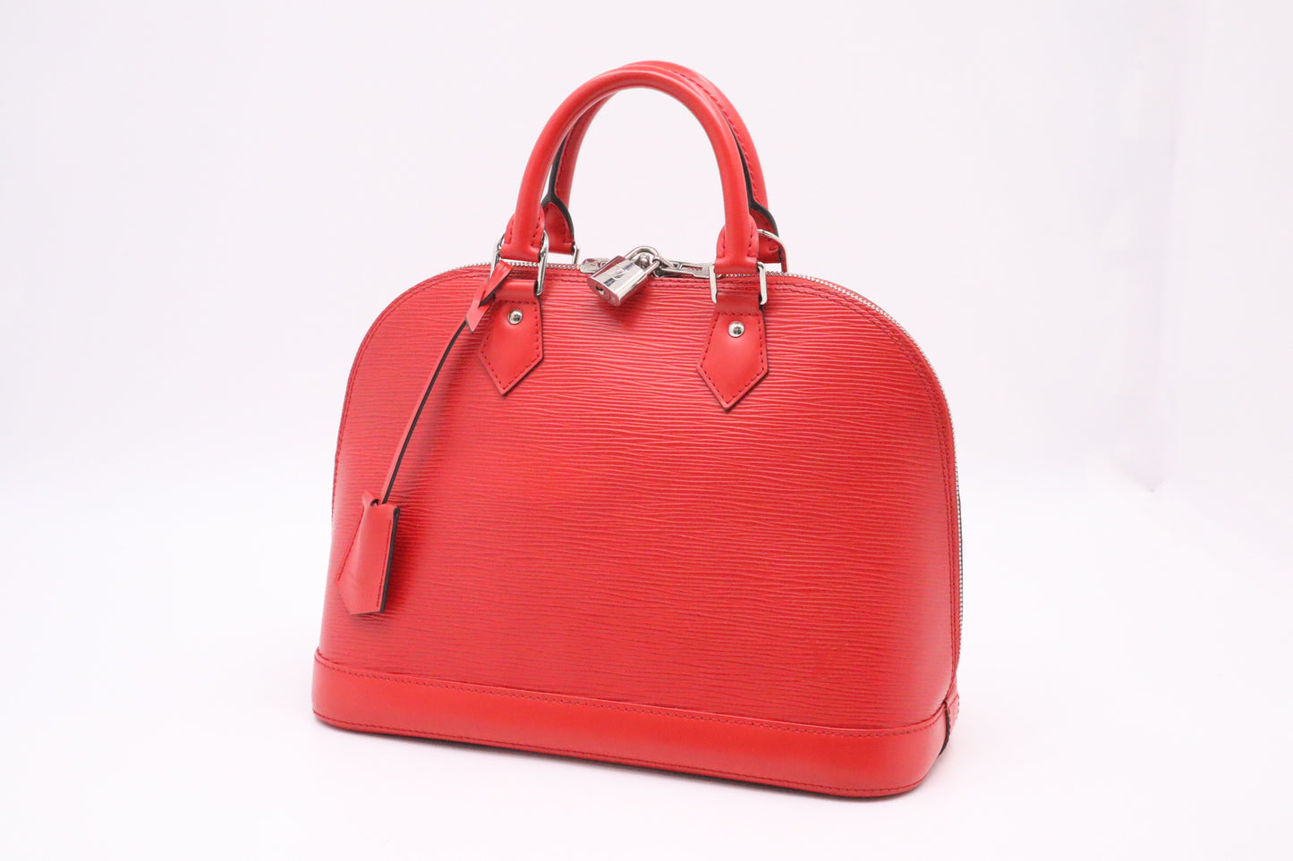 Louis Vuitton Alma PM in Piment Red Epi Leather