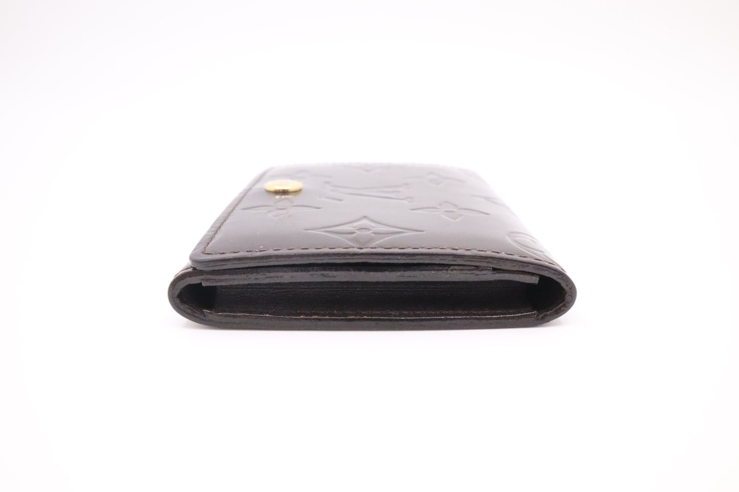 Louis Vuitton Coin Case in Amarante Vernis Leather