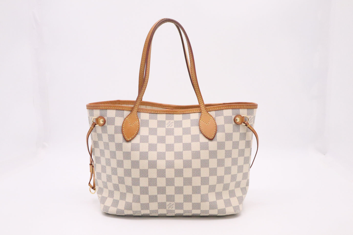 Louis Vuitton Neverfull PM in Damier Azur Canvas