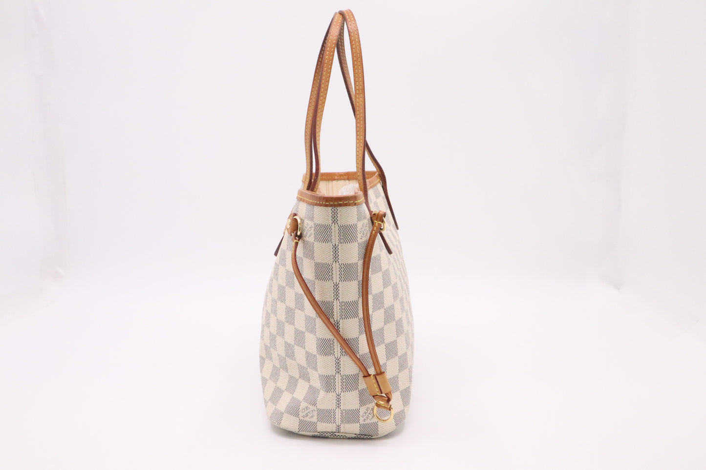 Louis Vuitton Neverfull PM in Damier Azur Canvas