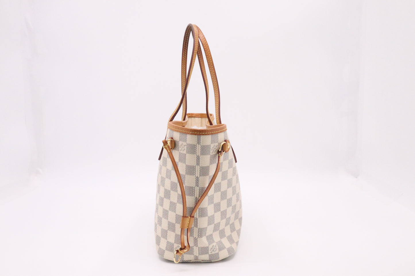 Louis Vuitton Neverfull PM in Damier Azur Canvas