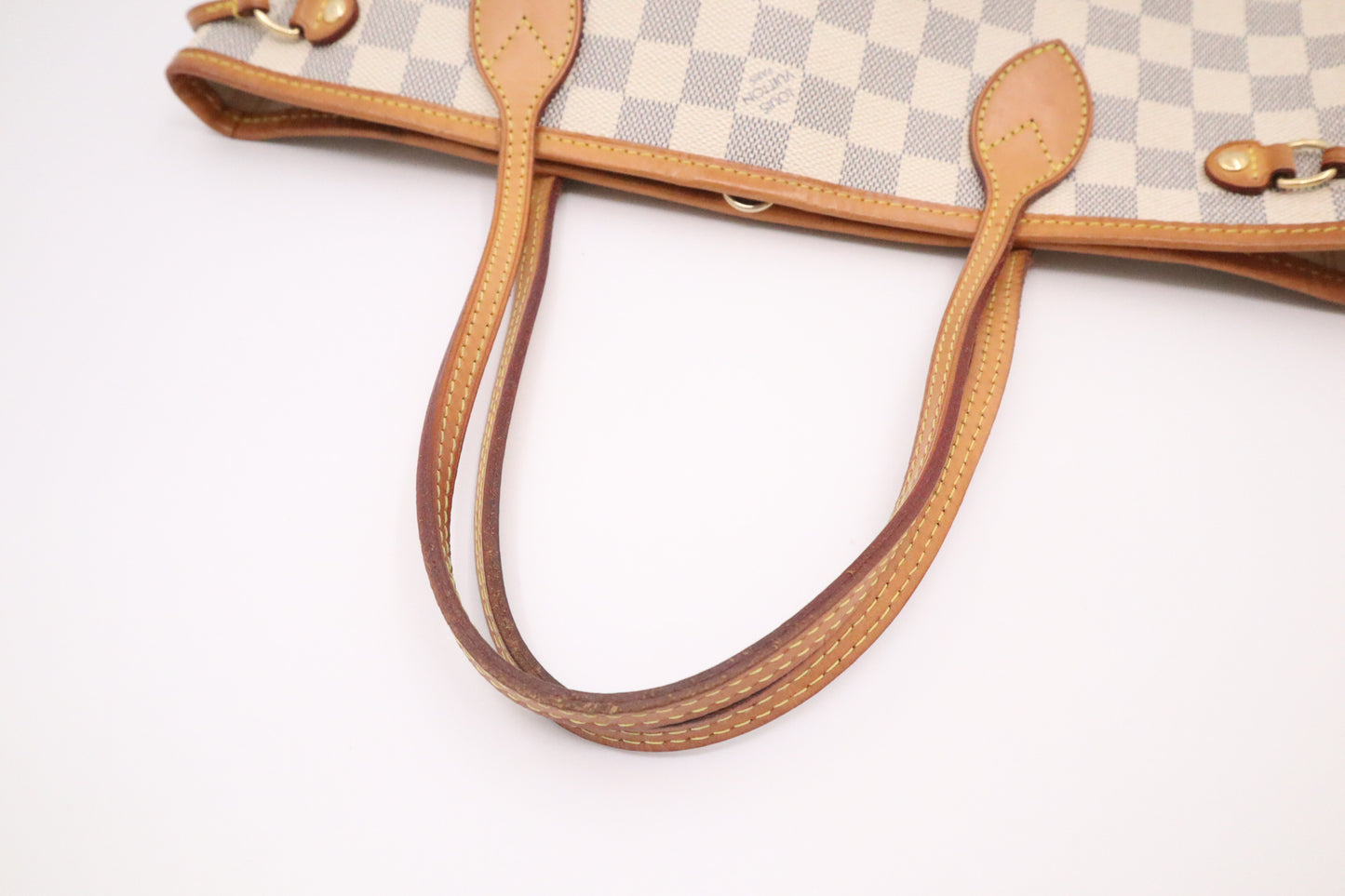 Louis Vuitton Neverfull PM in Damier Azur Canvas