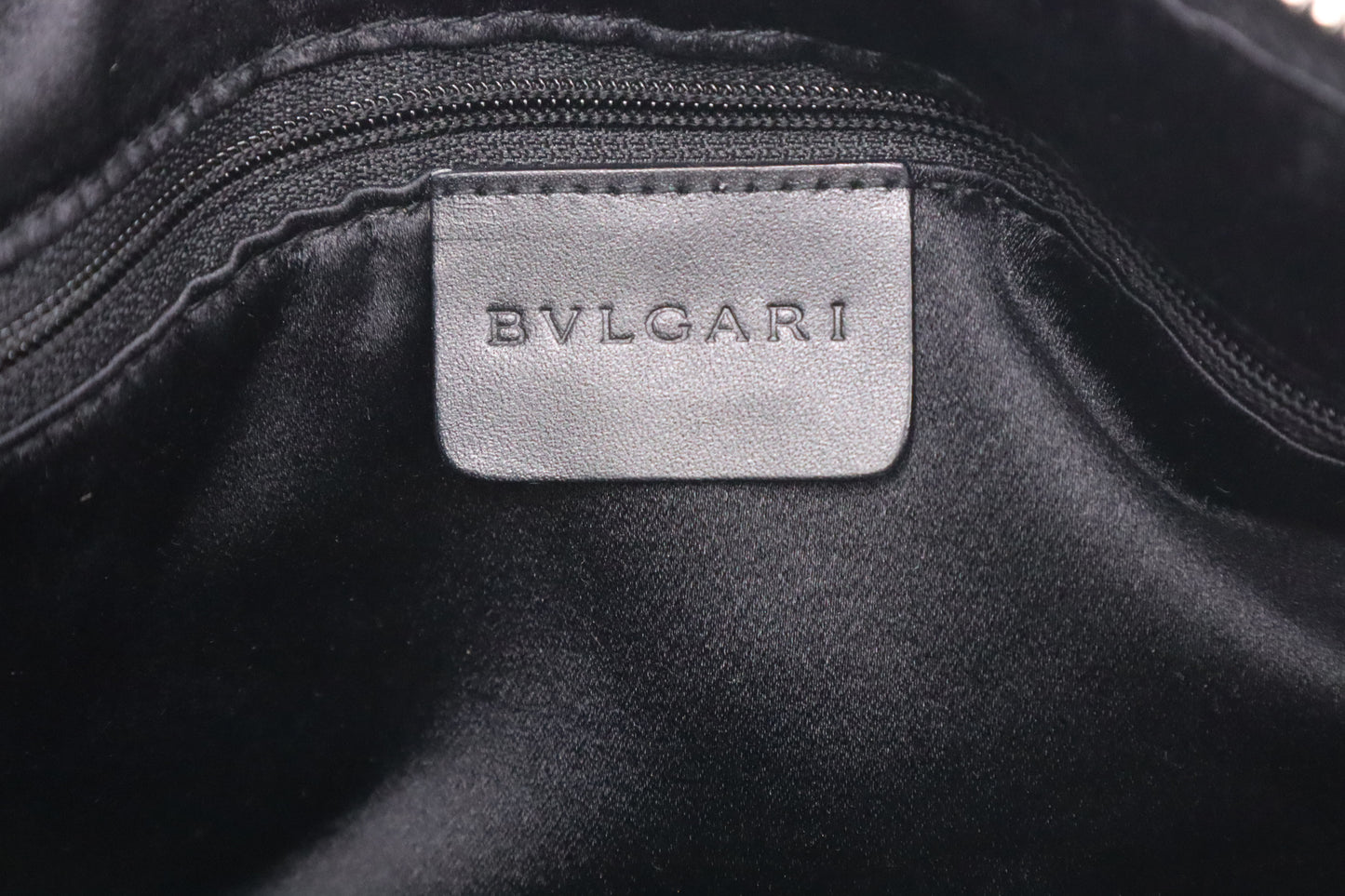 Bvlgari Round Crossbody Bag in Black Logomania Canvas