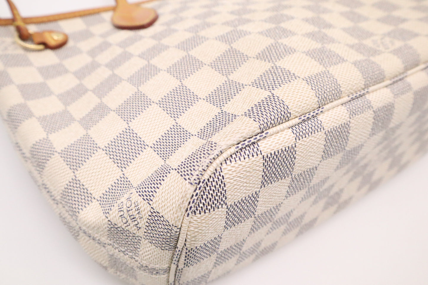 Louis Vuitton Neverfull PM in Damier Azur Canvas