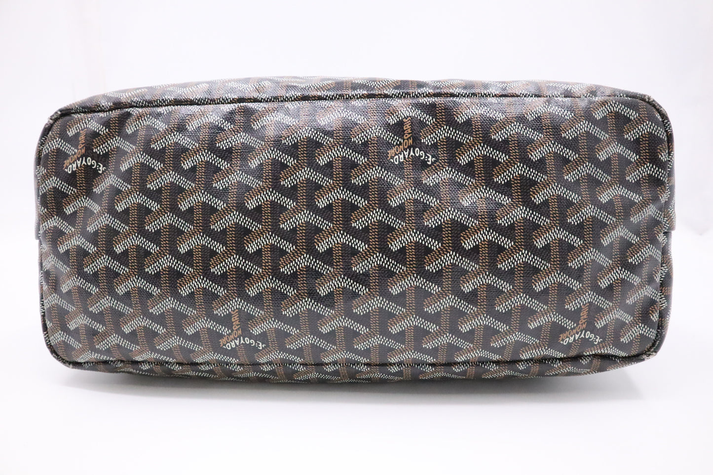 Goyard Saint Louis PM in Black Goyardine Canvas