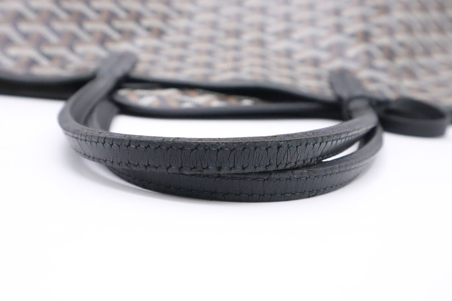 Goyard Saint Louis PM in Black Goyardine Canvas