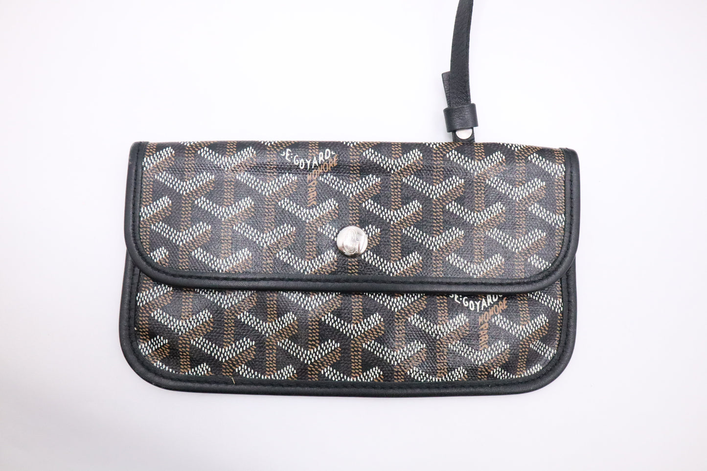 Goyard Saint Louis PM in Black Goyardine Canvas