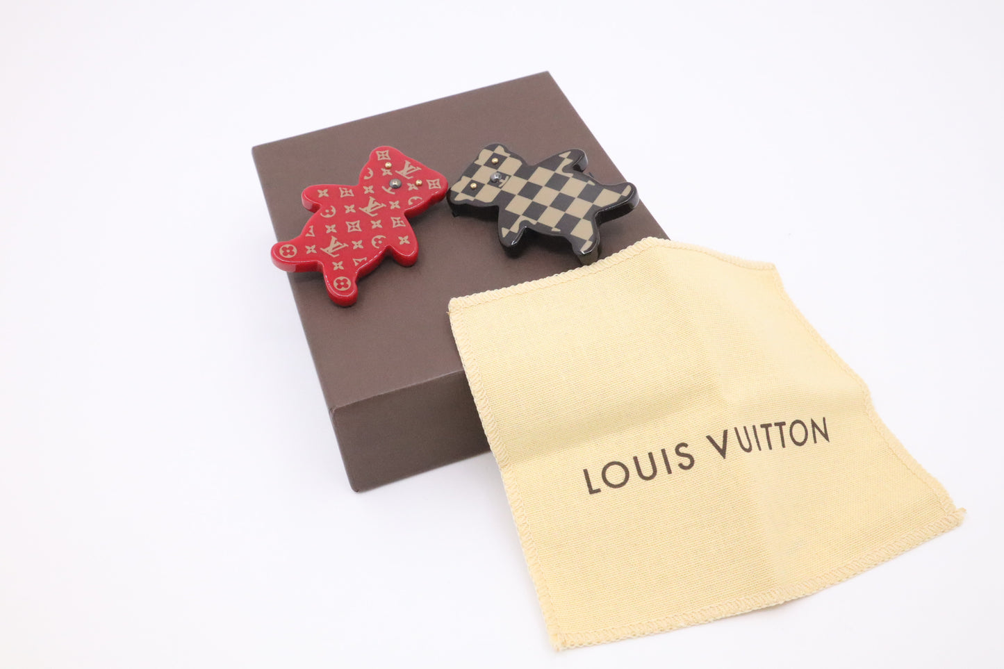 Louis Vuitton Nounours Teddy Bear Pin Brooches