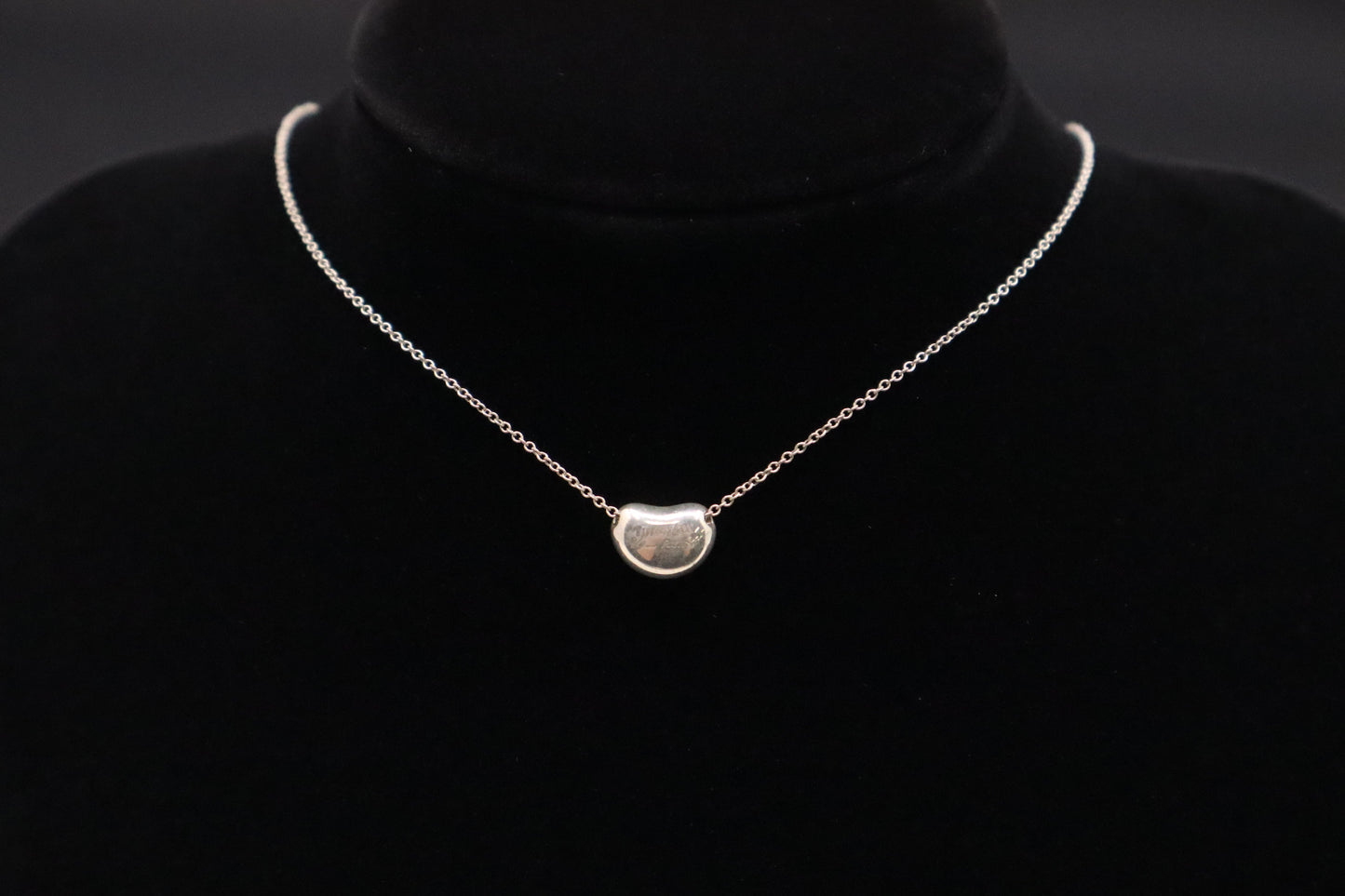 Tiffany & Co. Bean Necklace in Sterling Silver