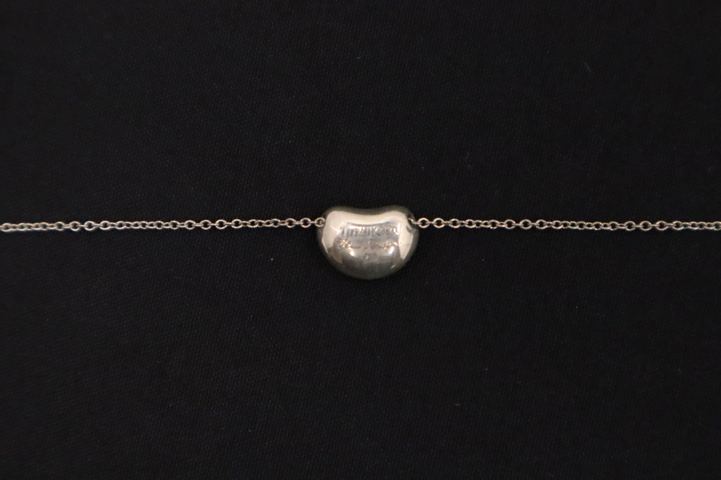 Tiffany & Co. Bean Necklace in Sterling Silver