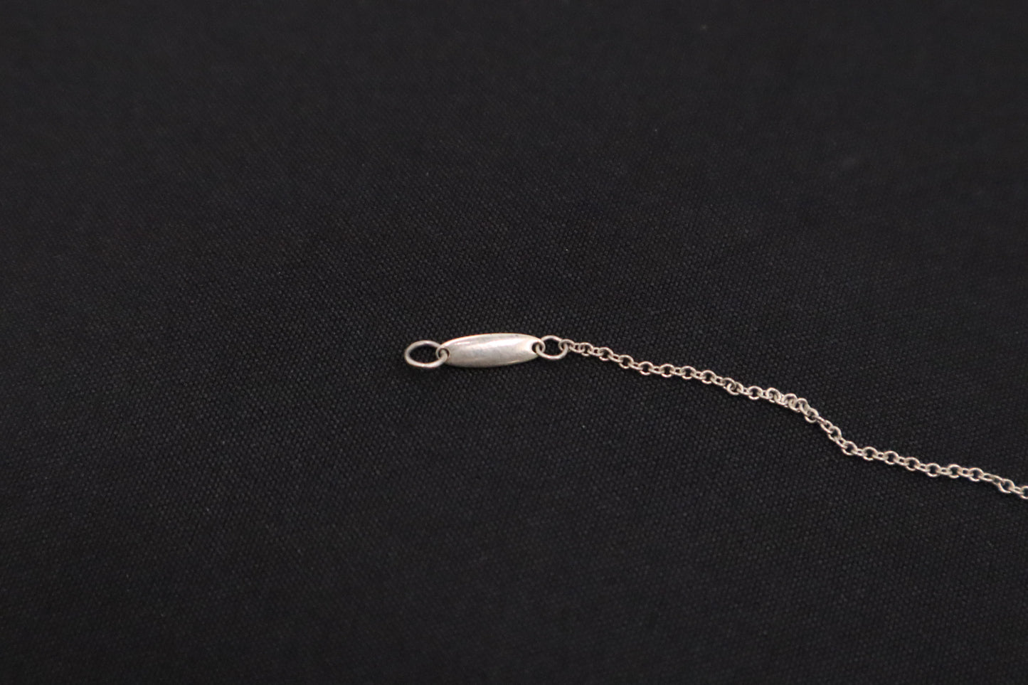 Tiffany & Co. Bean Necklace in Sterling Silver