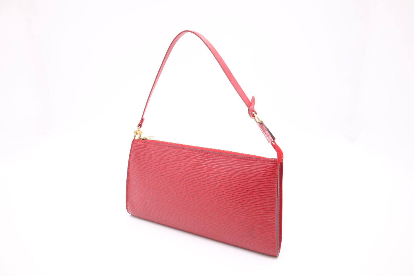 Louis Vuitton Pochette Accessoires in Red Epi Leather