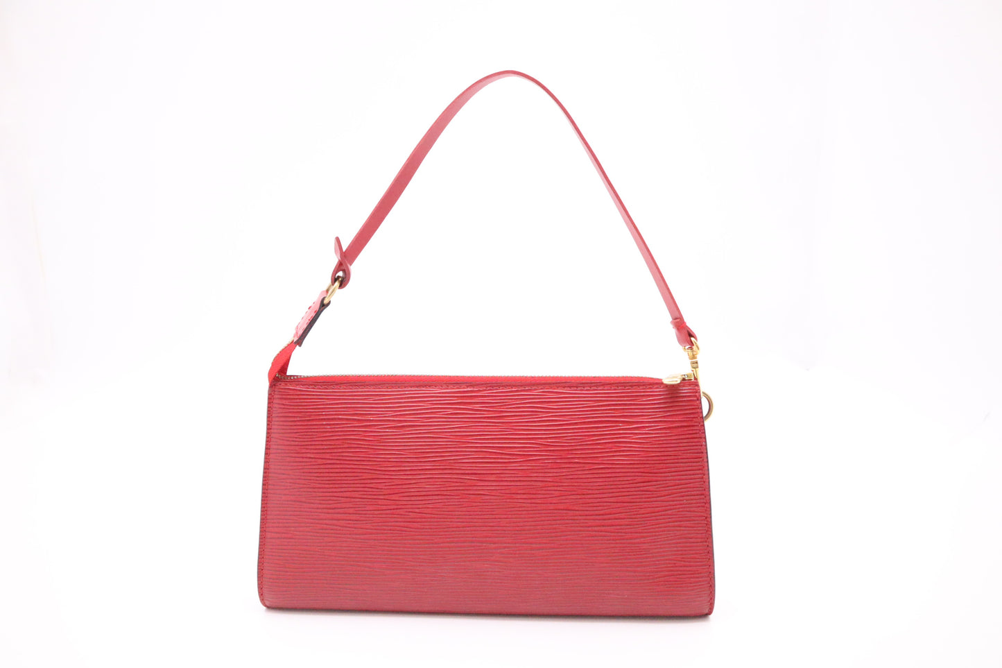 Louis Vuitton Pochette Accessoires in Red Epi Leather