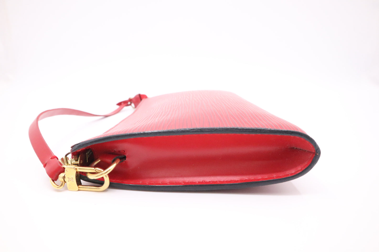 Louis Vuitton Pochette Accessoires in Red Epi Leather