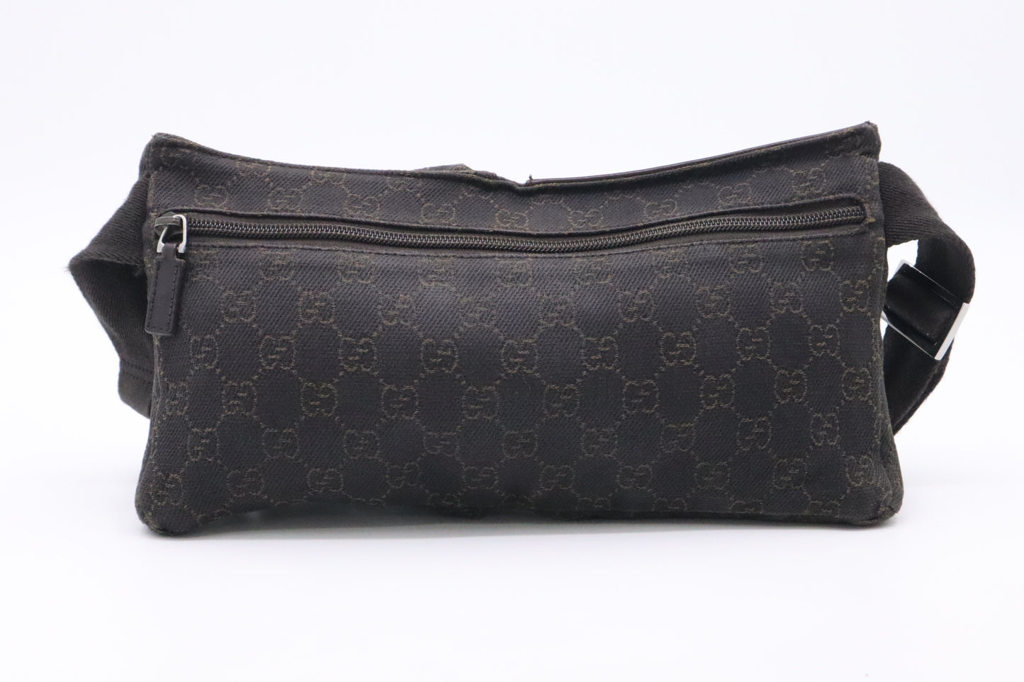 Gucci Waist Bag in Dark Brown GG Canvas