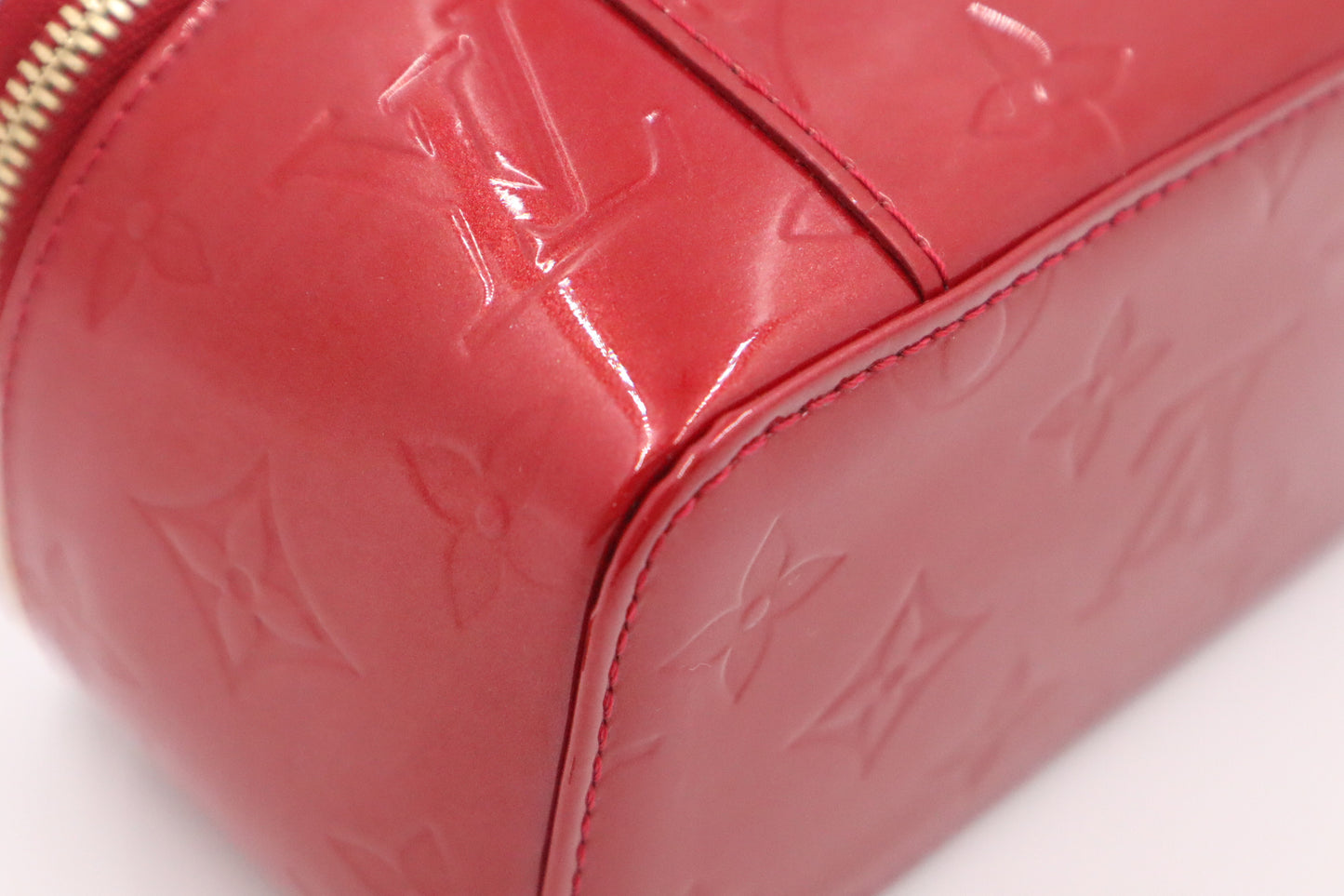 Louis Vuitton Vanity Case in Pomme D'Amour Vernis Leather