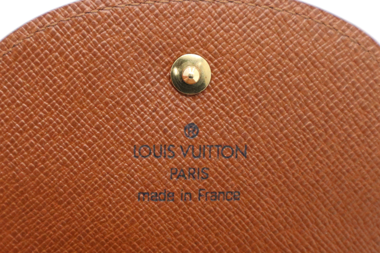 Louis Vuitton Porte Monnaie Gousset in Monogram Canvas