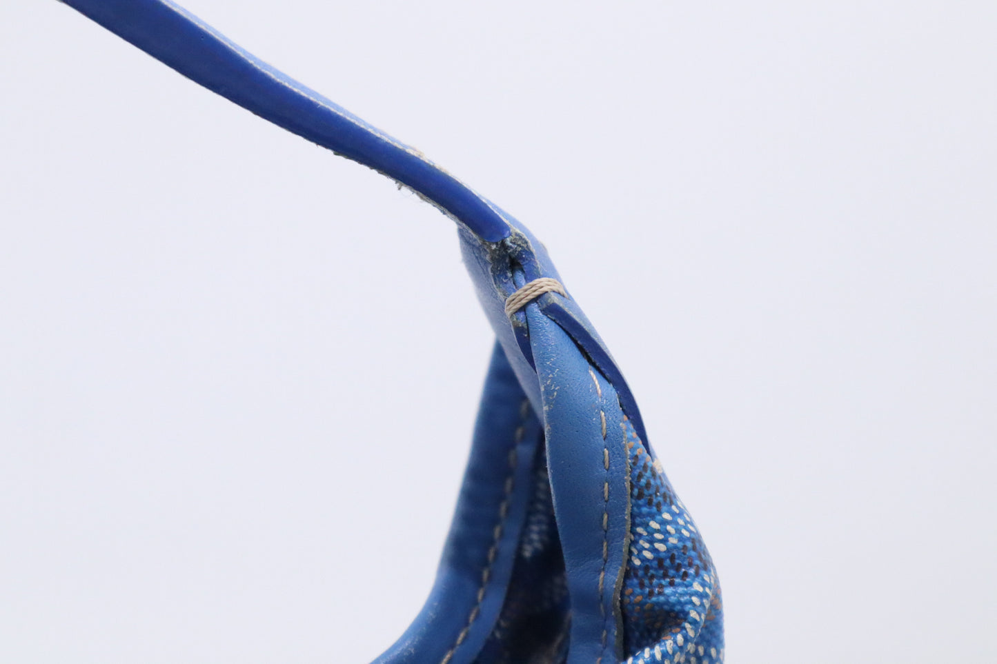 Goyard Bohème Hobo Bag in Blue Goyardine Canvas