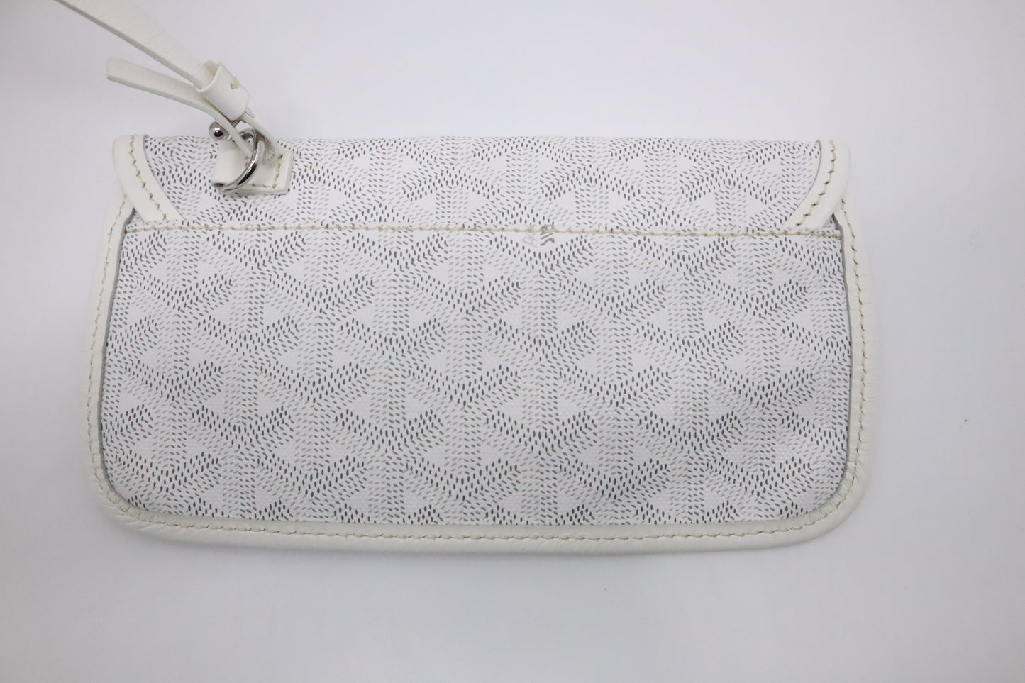 Goyard Saint Louis GM in White Goyardine Canvas