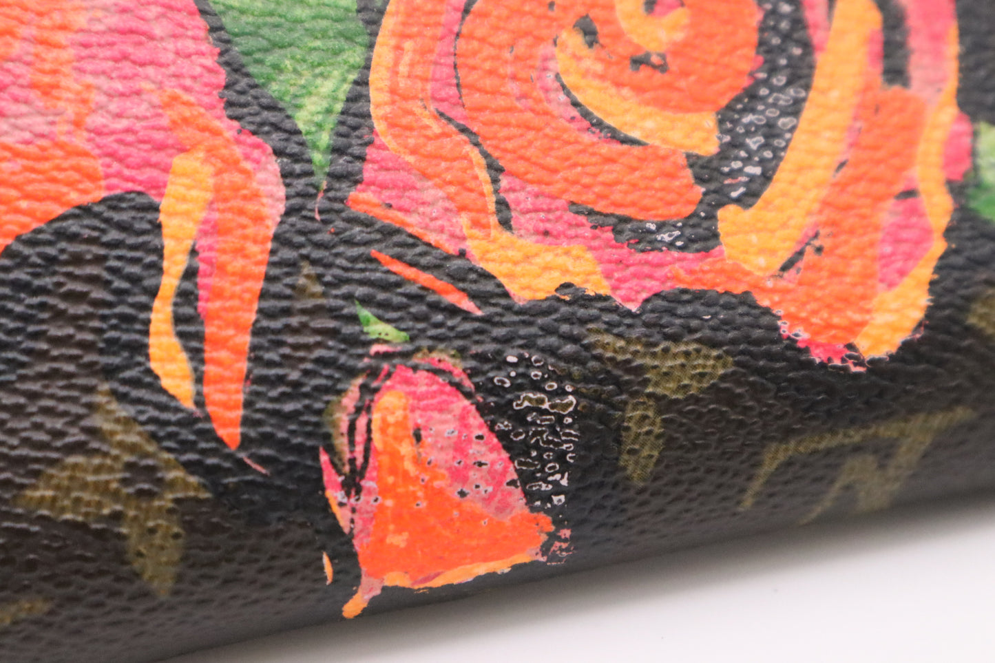 Louis Vuitton x Stephen Sprouse Zippy Long Wallet in Roses Monogram Canvas