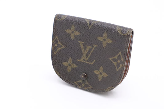 Louis Vuitton Porte-monnaie Gousset Change Purse in Monogram Canvas