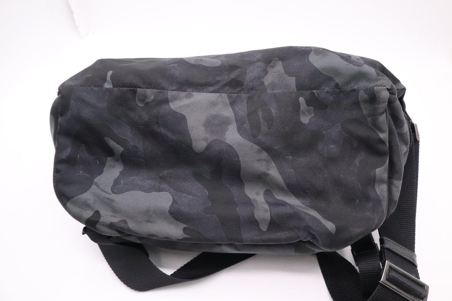 Prada Waist Bag in Black Camouflage Nylon