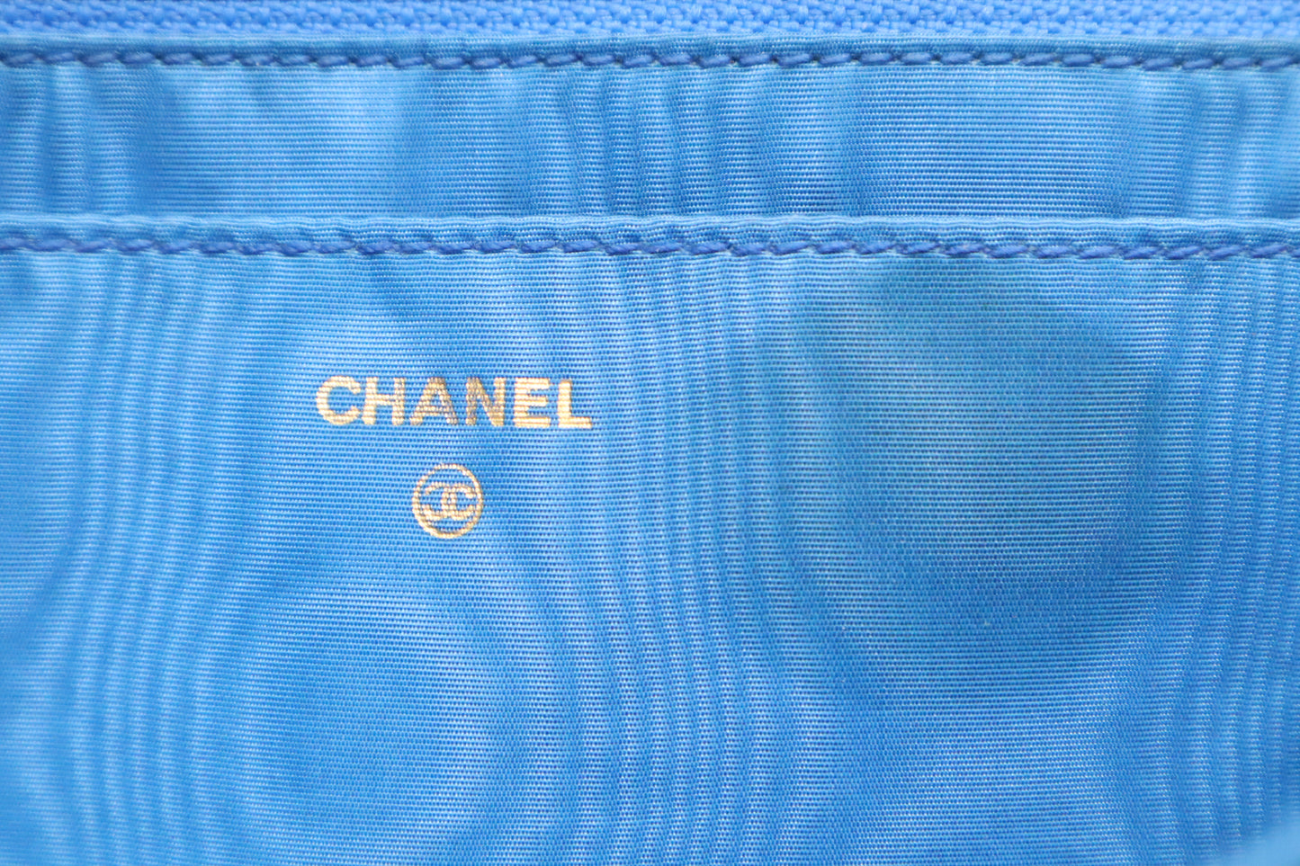 Chanel Clutch in Blue Caviar Leather