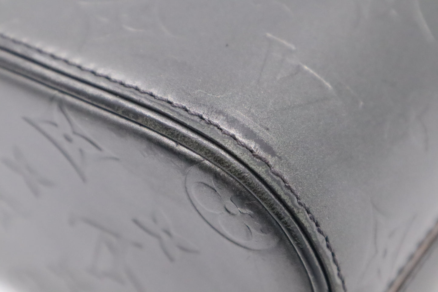 Louis Vuitton Wilwood in Grey Matte Monogram Leather