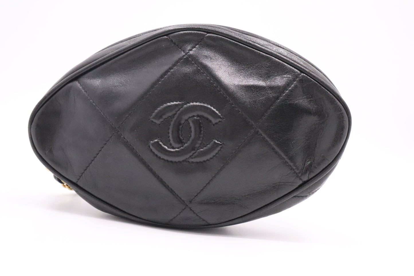 Chanel Pouch in Black Leather