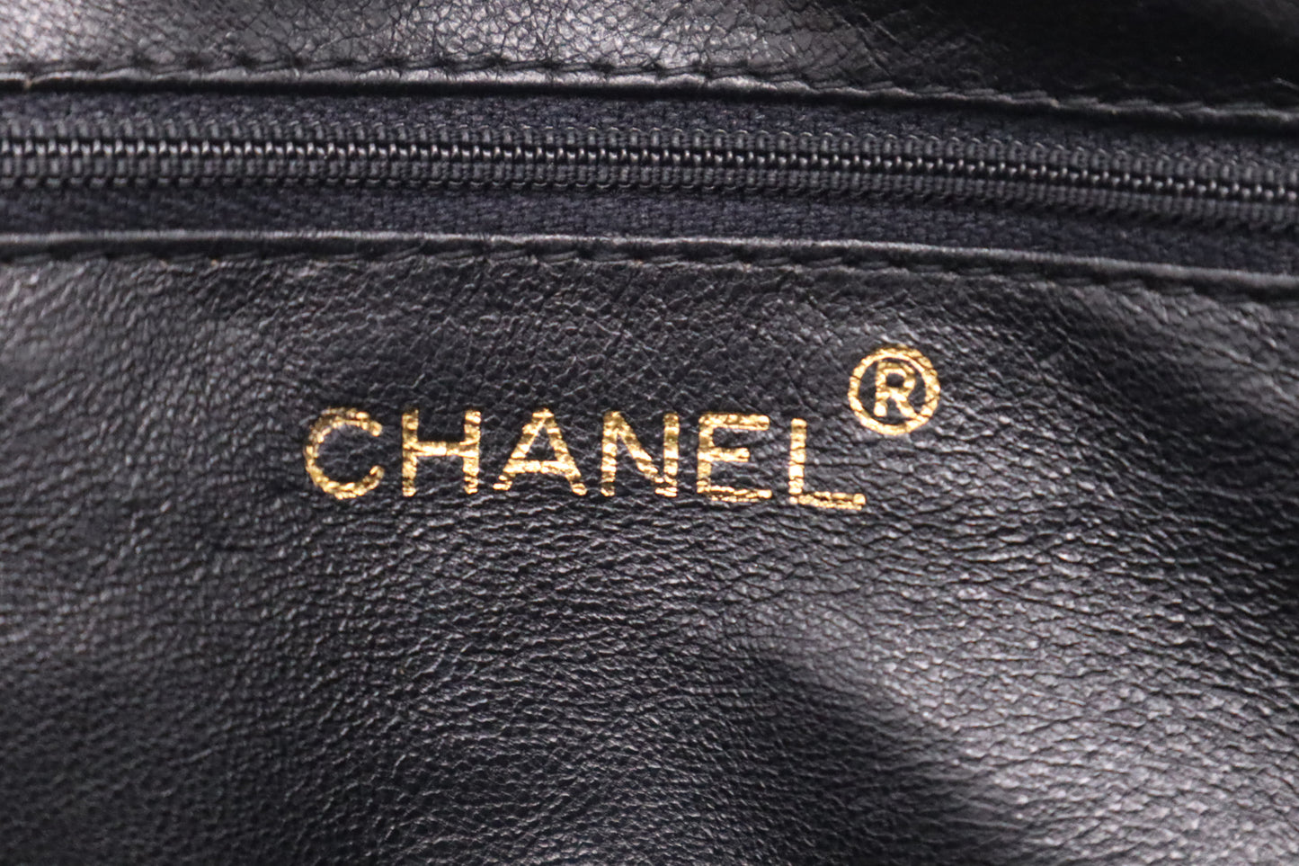 Chanel Pouch in Black Leather