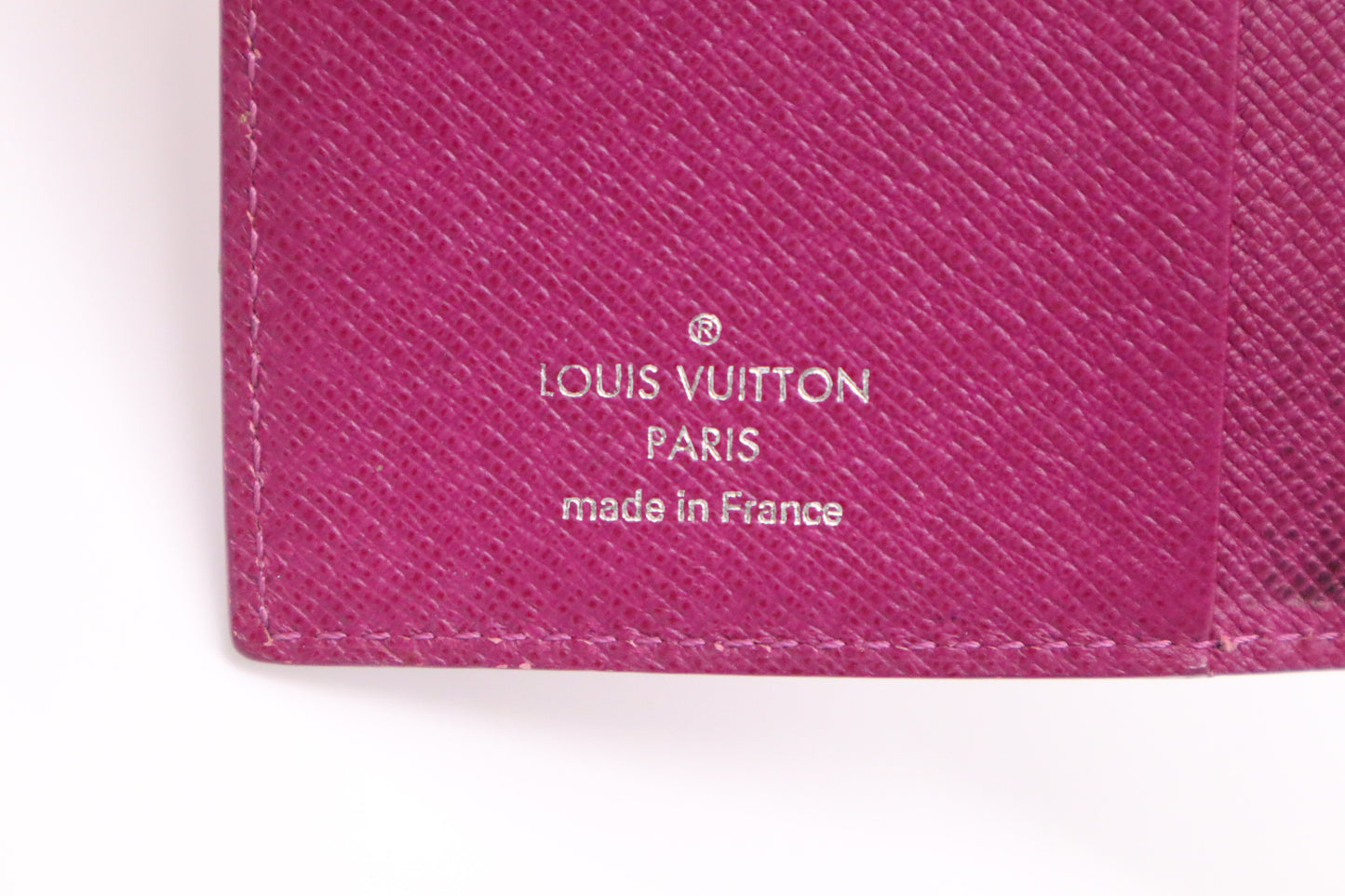 Louis Vuitton Agenda Mini in Grenade Epi Leather