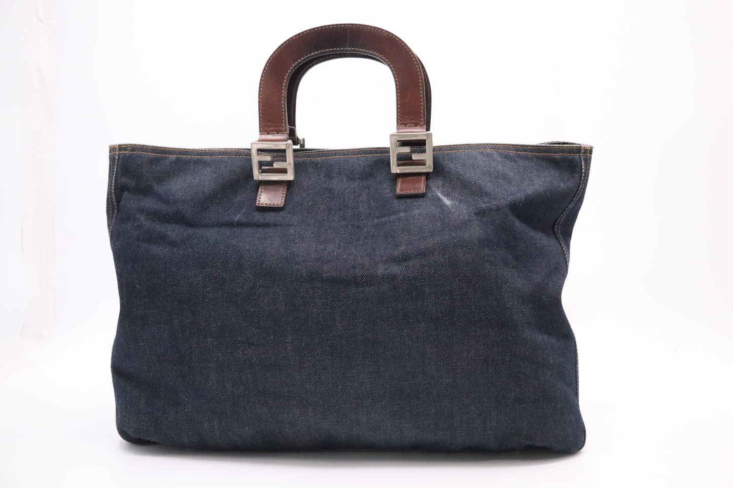 Fendi Handbag in Denim Canvas